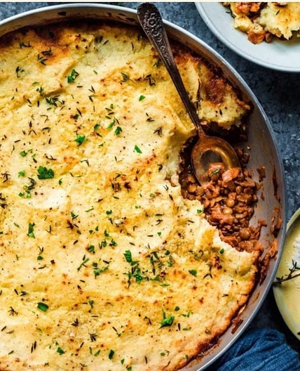 Vegan Lentil Shepherd’s Pie