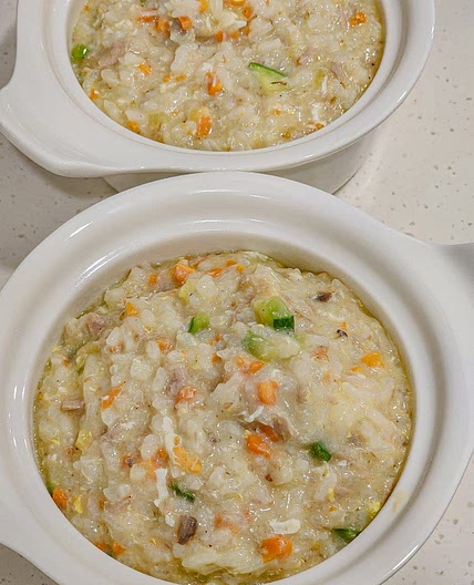 참치 계란죽 끓이는법