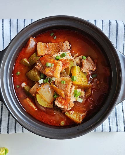 얼큰 칼칼한 백종원 고추장찌개