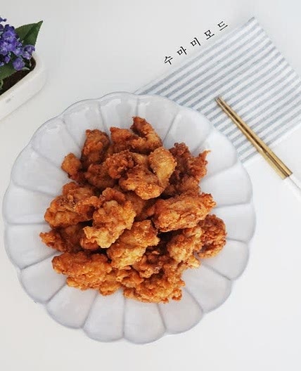 치킨가라아게 닭다리살요리