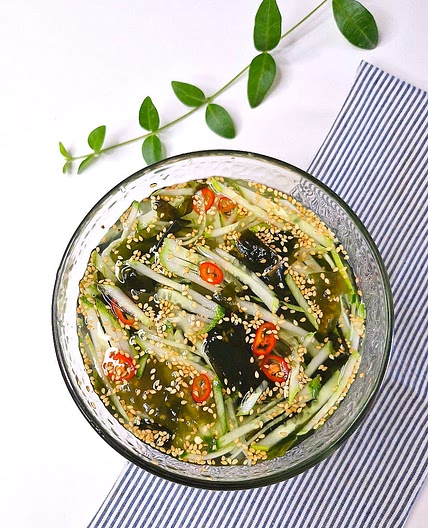 백종원 오이미역냉국