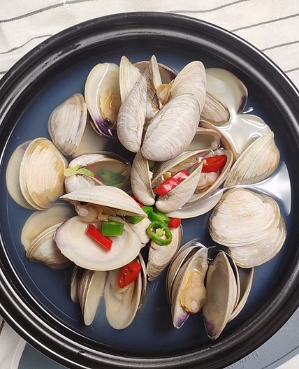 시원한 국물요리 백합탕
