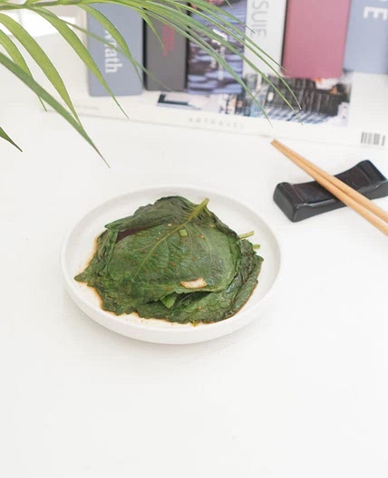 전자레인지 간장 깻잎찜 깻잎절임 만드는법