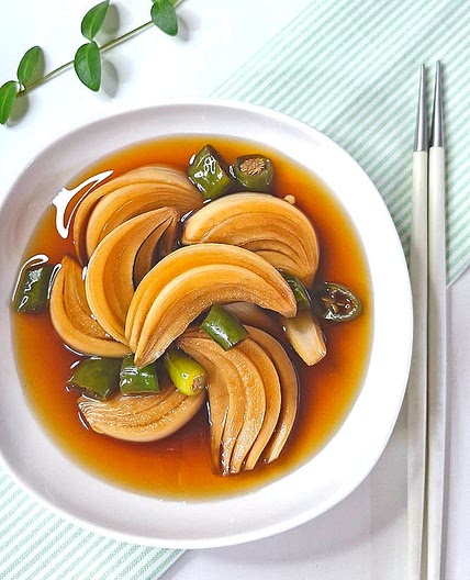 짜지않은 양파장아찌 만들기