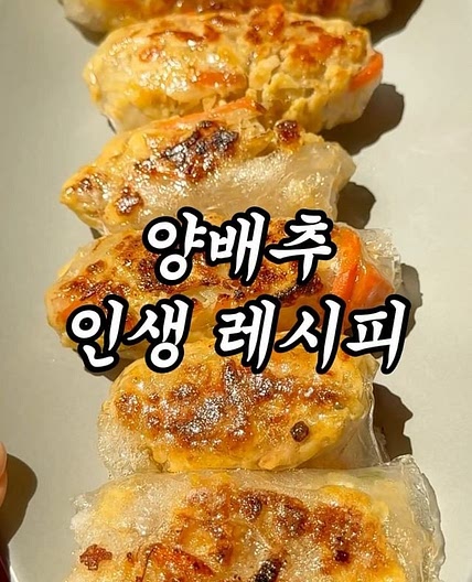 절대 모르면 안되는 양배추 레시피