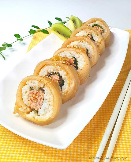 묵은지참치김밥