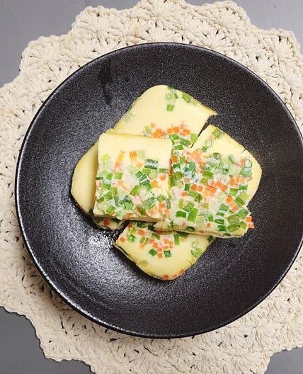 부드러운 급식 계란찜