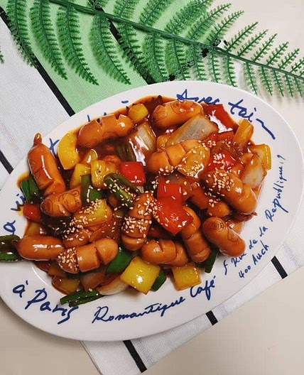 소세지 야채 볶음 쏘야볶음