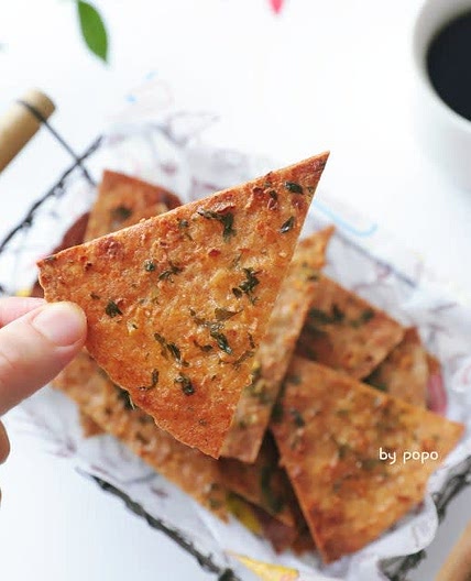 통밀 또띠아칩 만들기 허니버터또띠아칩