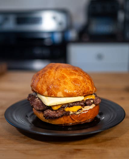 The Bolo (Pineapple Bun) Burger