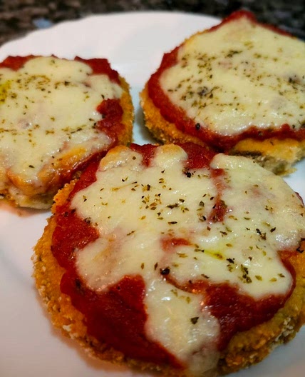 Pizzette di melanzana