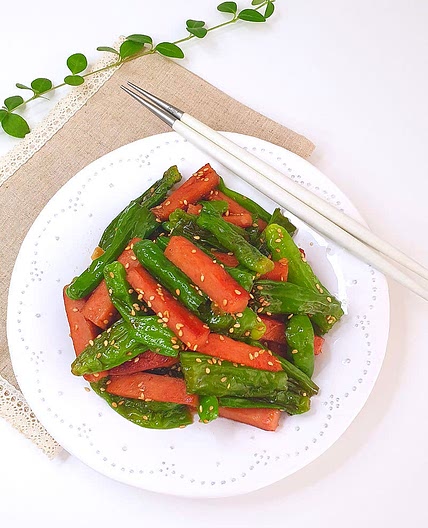 꽈리고추스팸볶음
