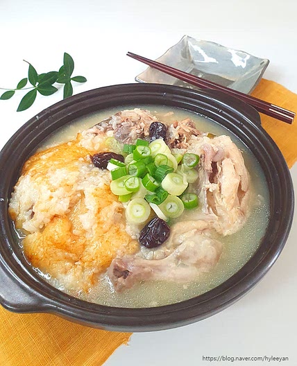 누룽지닭백숙, 전기밥솥닭백숙