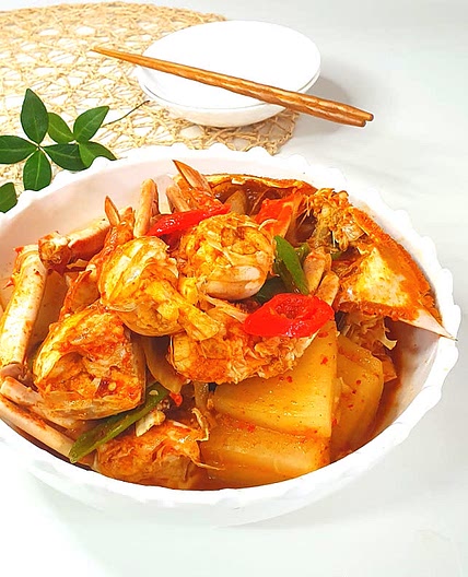 밥도둑 매운꽃게조림, 꽃게손질법