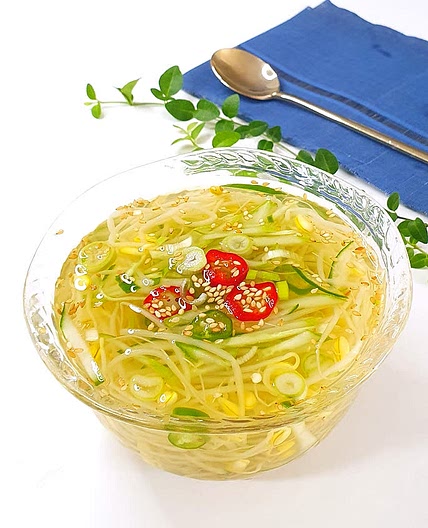 콩나물오이냉국