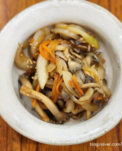 느타리버섯볶음 만드는법