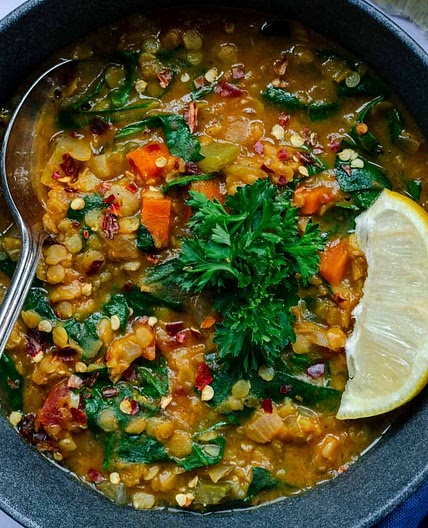 Spicy Red Lentil Soup