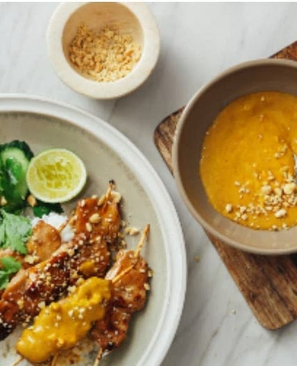 Chicken Satay Bowls