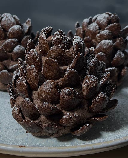 CHOCOLATE PINE CONES