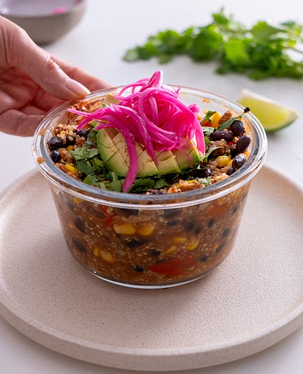 Oven-Baked Burrito Bowl