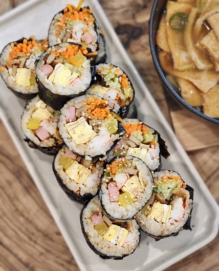 스팸김밥 만들기