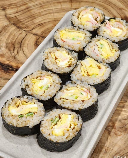계란말이 김밥 만들기