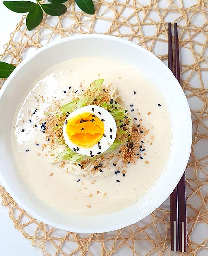 콩국수, 콩물만들기