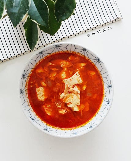 순두부찌개 레시피