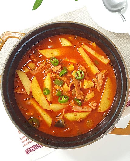 백종원 감자짜글이