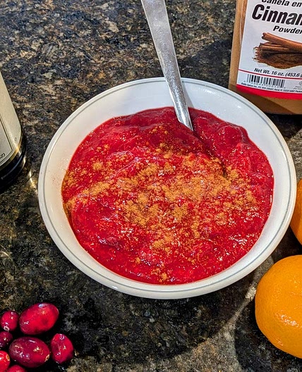 Sugar Free Cranberry Sauce
