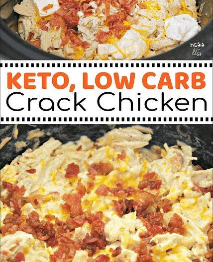 Keto Crack Chicken (Crock Pot)