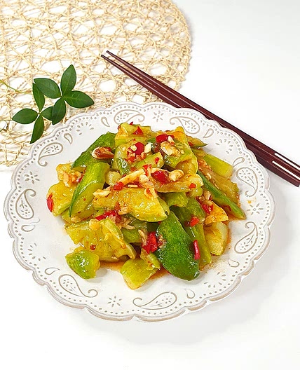 마라황과, 중국식 오이무침