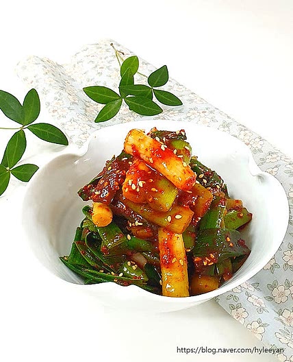 풋마늘무침
