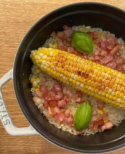 버터구이 초당옥수수 솥밥🌽