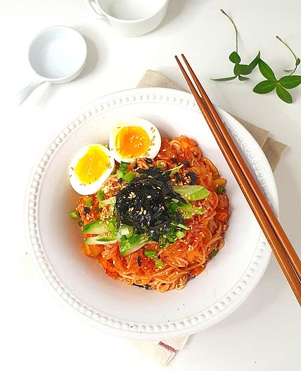 김치비빔국수