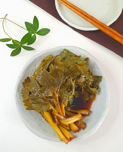 방풍나물장아찌