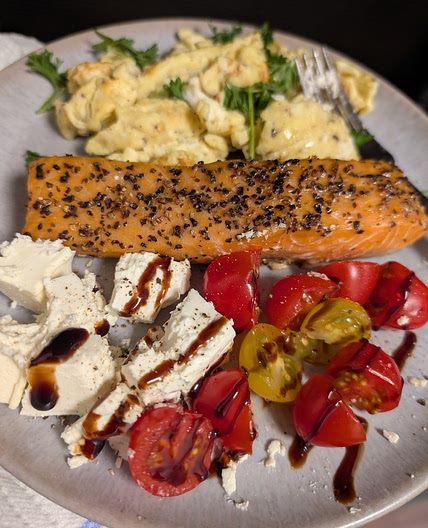 Smoked Salmon with Scrambled Eggs