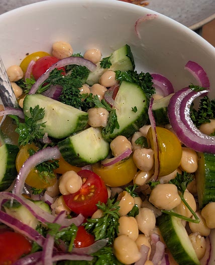 Garbanzo Beans Salad