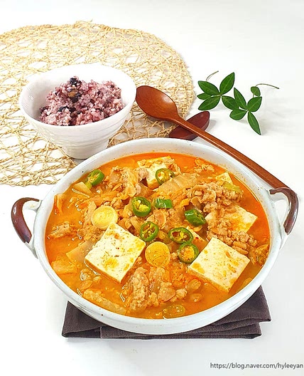 청국장찌개