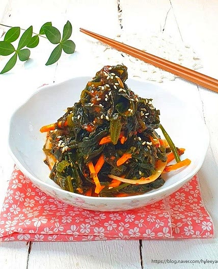 물미역무침