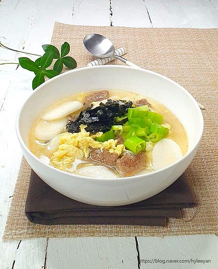 스피드한 일인분 떡국