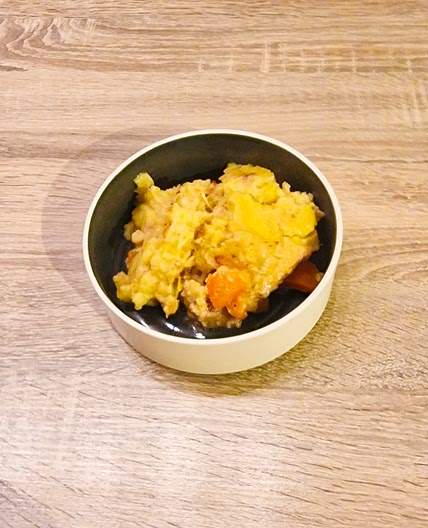 Parmentier poireaux saumon