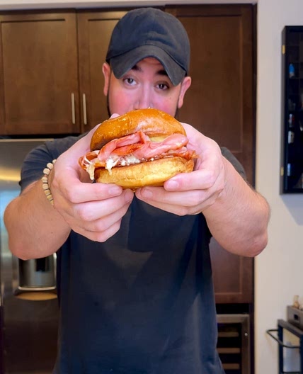Fried Mortadella Sandwich