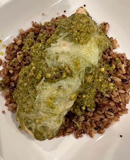 Baked Pesto Chicken