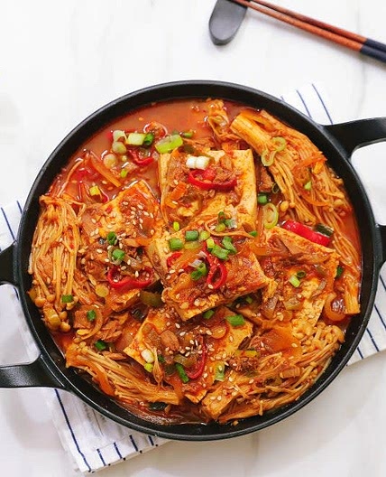 참치두부조림 만들기 두부조림양념장 만드는법 두부조림레시피 참치캔요리