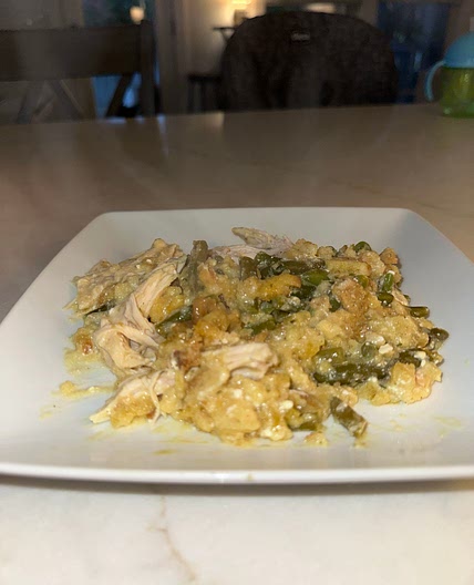 Crockpot Chicken and Stuffing