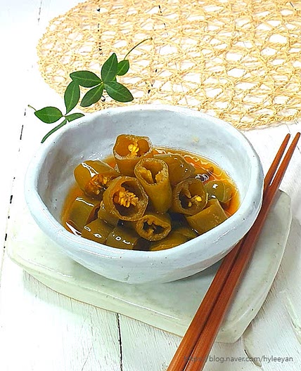 고추장아찌간장절임