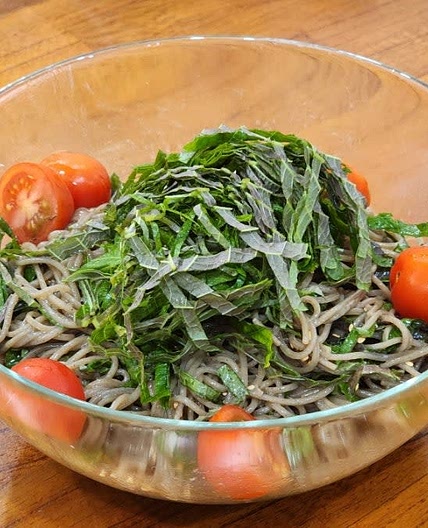 깻잎 들기름막국수 만들기 여름별미 초간단 양념장