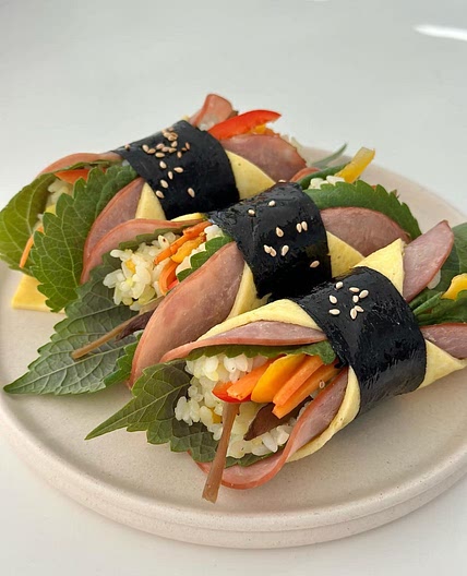 삼색김밥