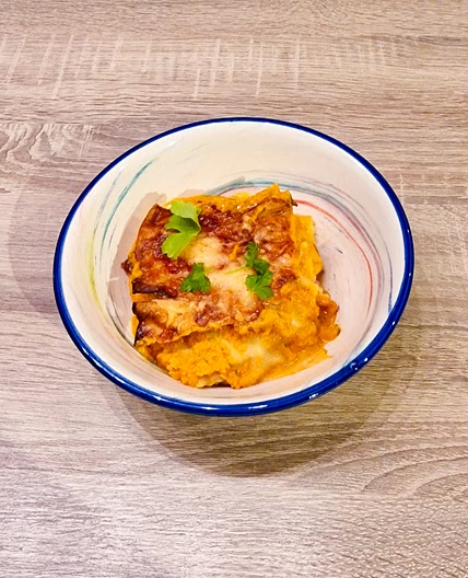 Lasagne jambon potiron